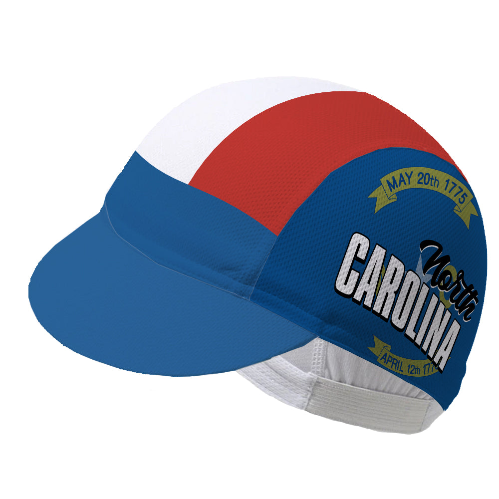 North Carolina Cycling Hat Cap Cycling Cap for Men and Women