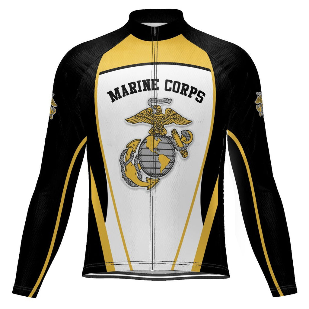 Marine Corps Long Sleeve Cycling Jersey for Men
