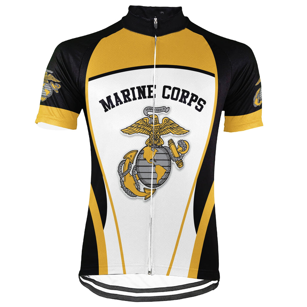 Marine Corps Short Sleeve Cycling Jersey for Men