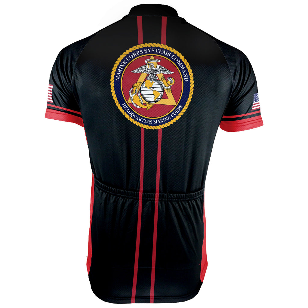 Marine Corps CAMO Men's Cycling Club Jersey - Made in the USA - Marine  Corps Rings