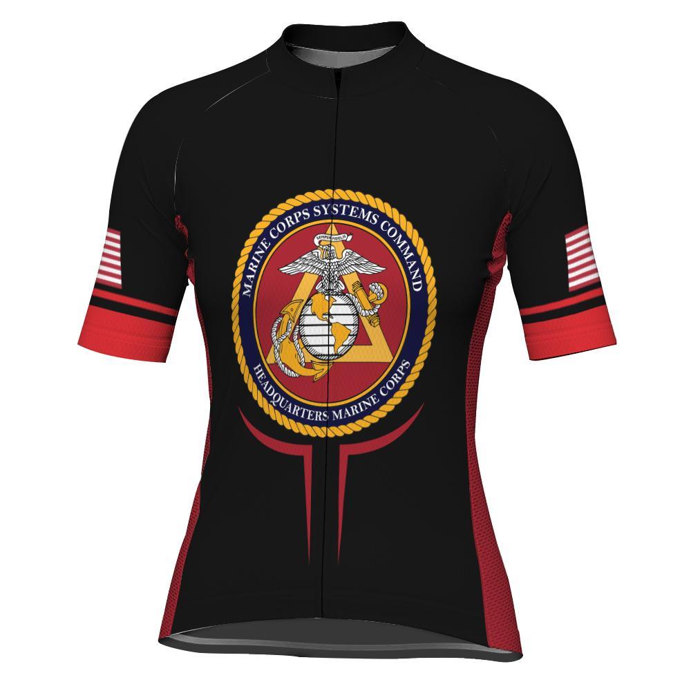 Marine Corps Short Sleeve Cycling Jersey for Women