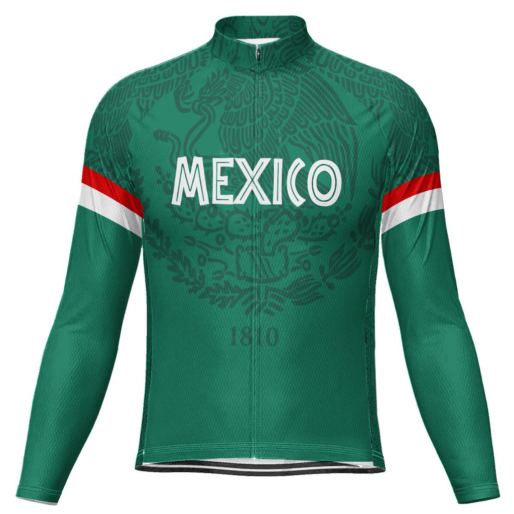 Customized Mexico Winter Thermal Fleece Long Sleeve For Men