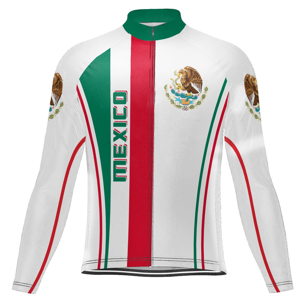 Customized Mexico Winter Thermal Fleece Long Sleeve For Men
