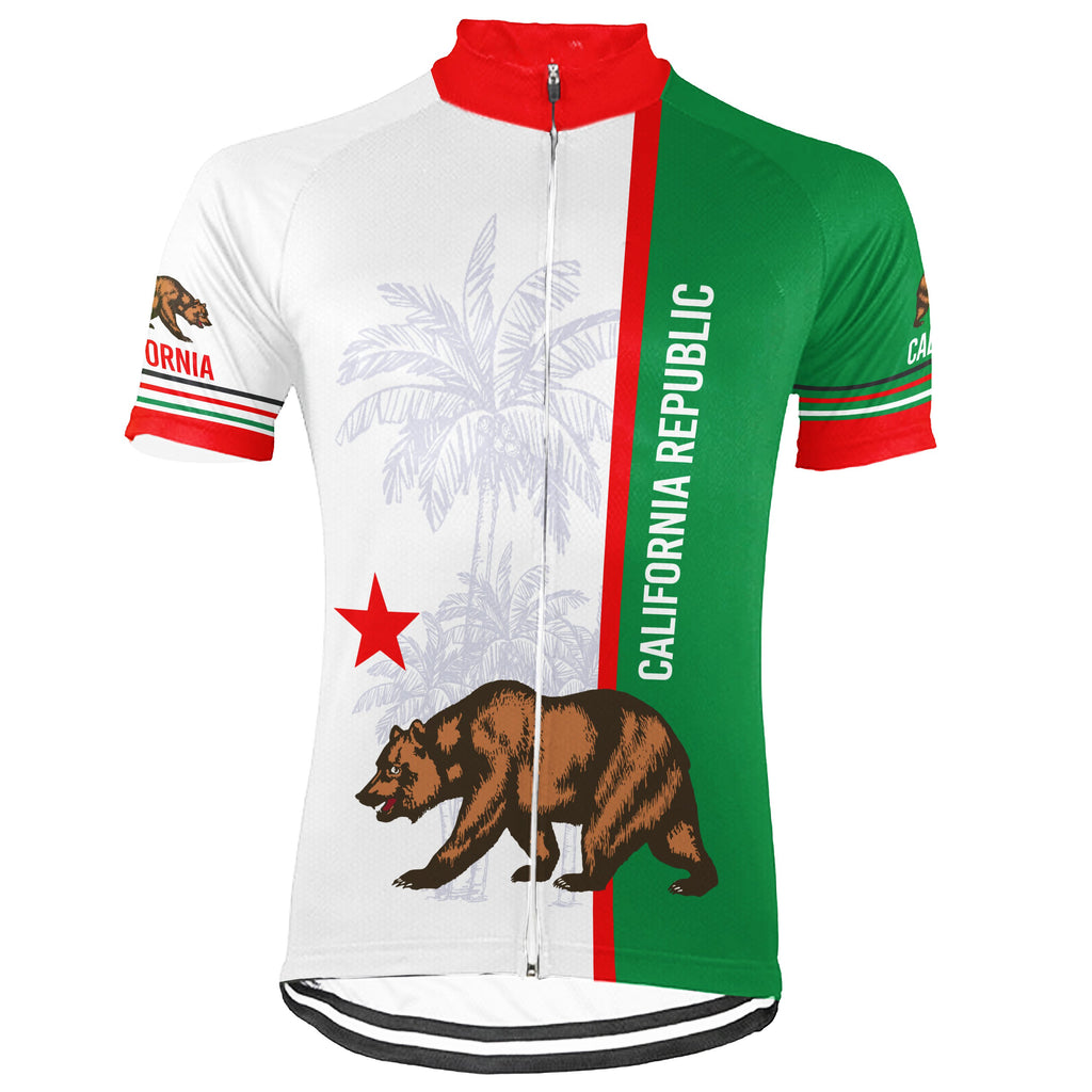 Customized California Winter Thermal Fleece Short Sleeve For Men