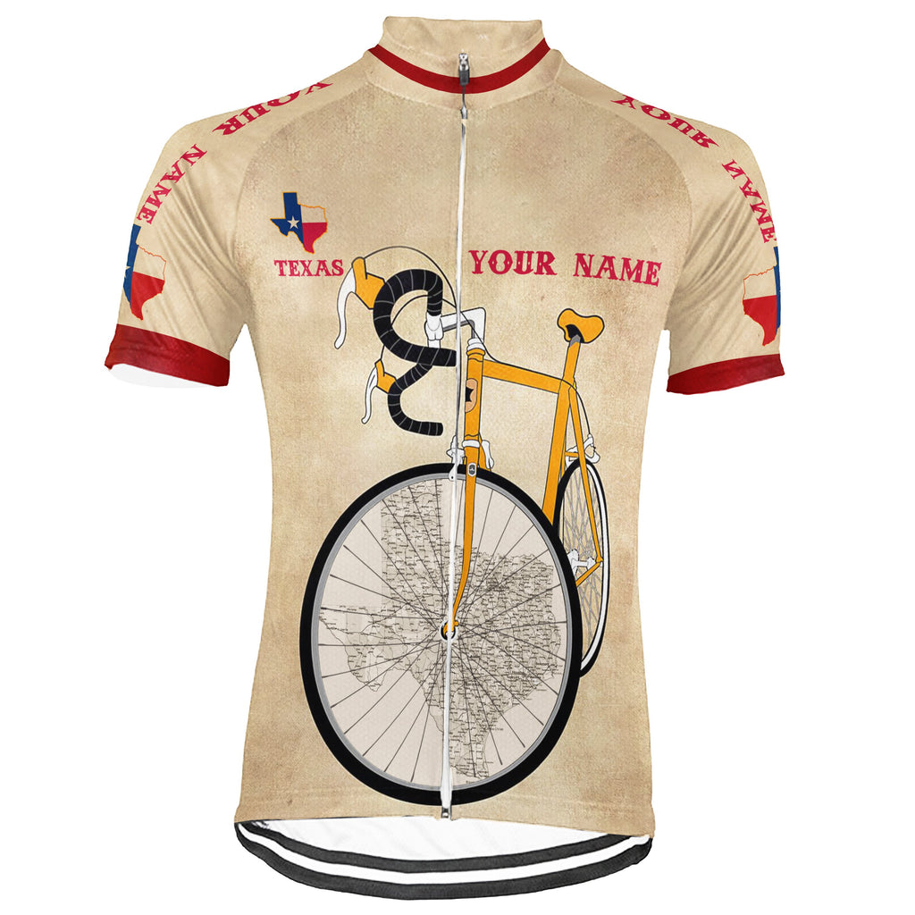 Customized Texas Winter Thermal Fleece Short Sleeve For Men