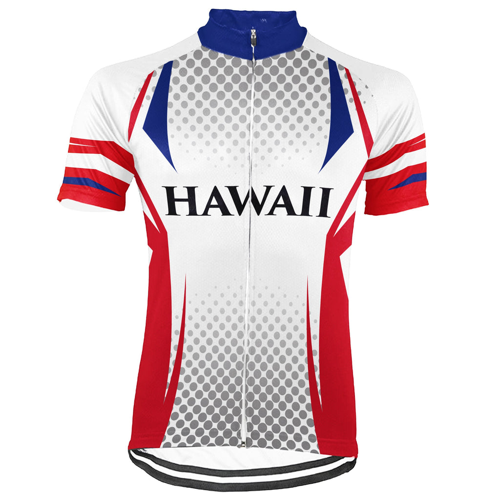 Hawaiian Short Sleeve Cycling Jersey for Men