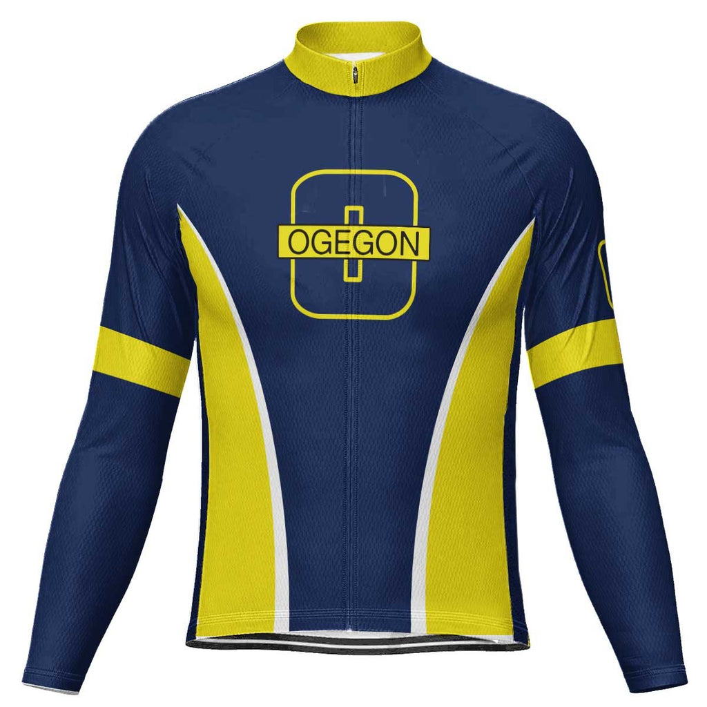 Oregon Long Sleeve Cycling Jersey for Men