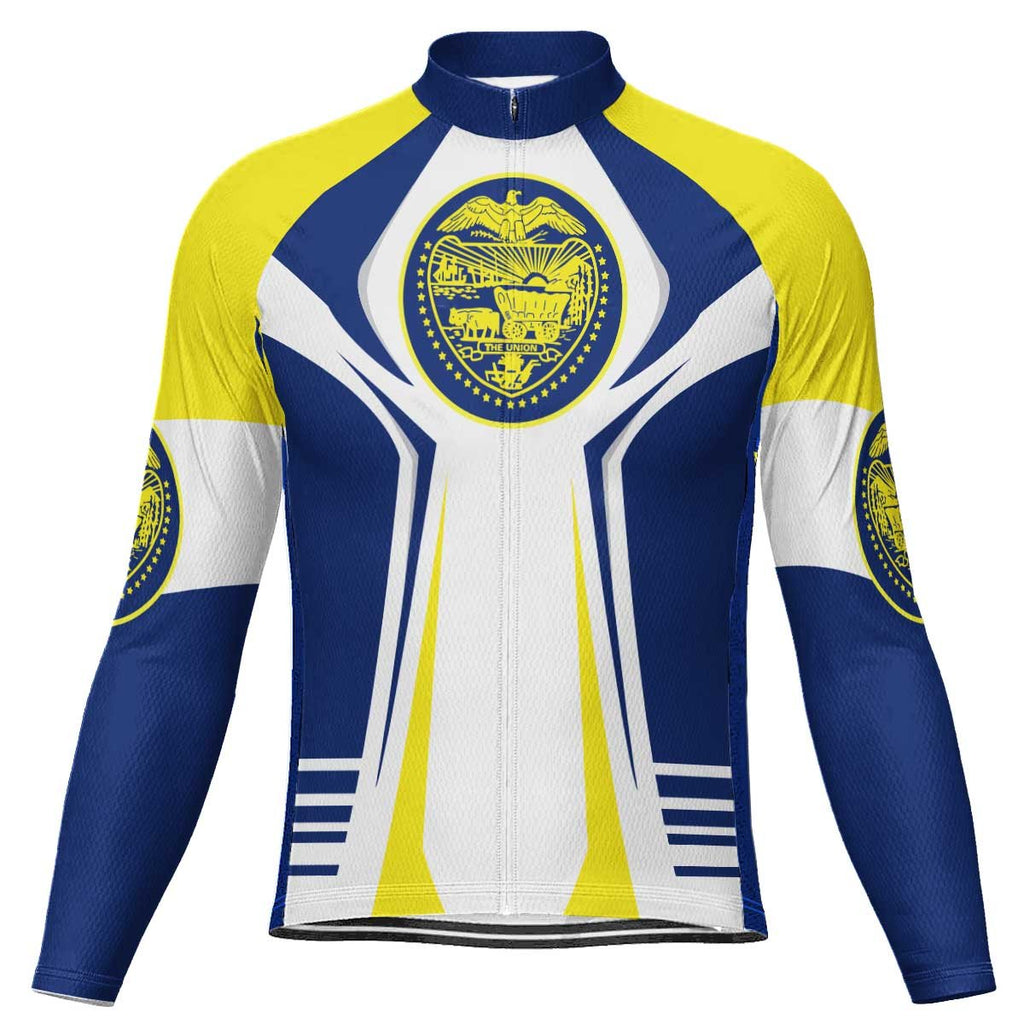 Oregon Long Sleeve Cycling Jersey for Men