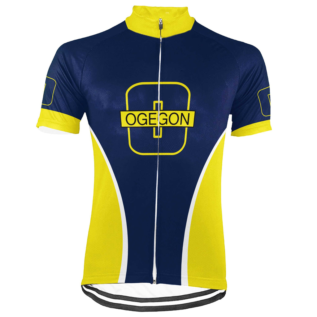 Oregon Short Sleeve Cycling Jersey for Men