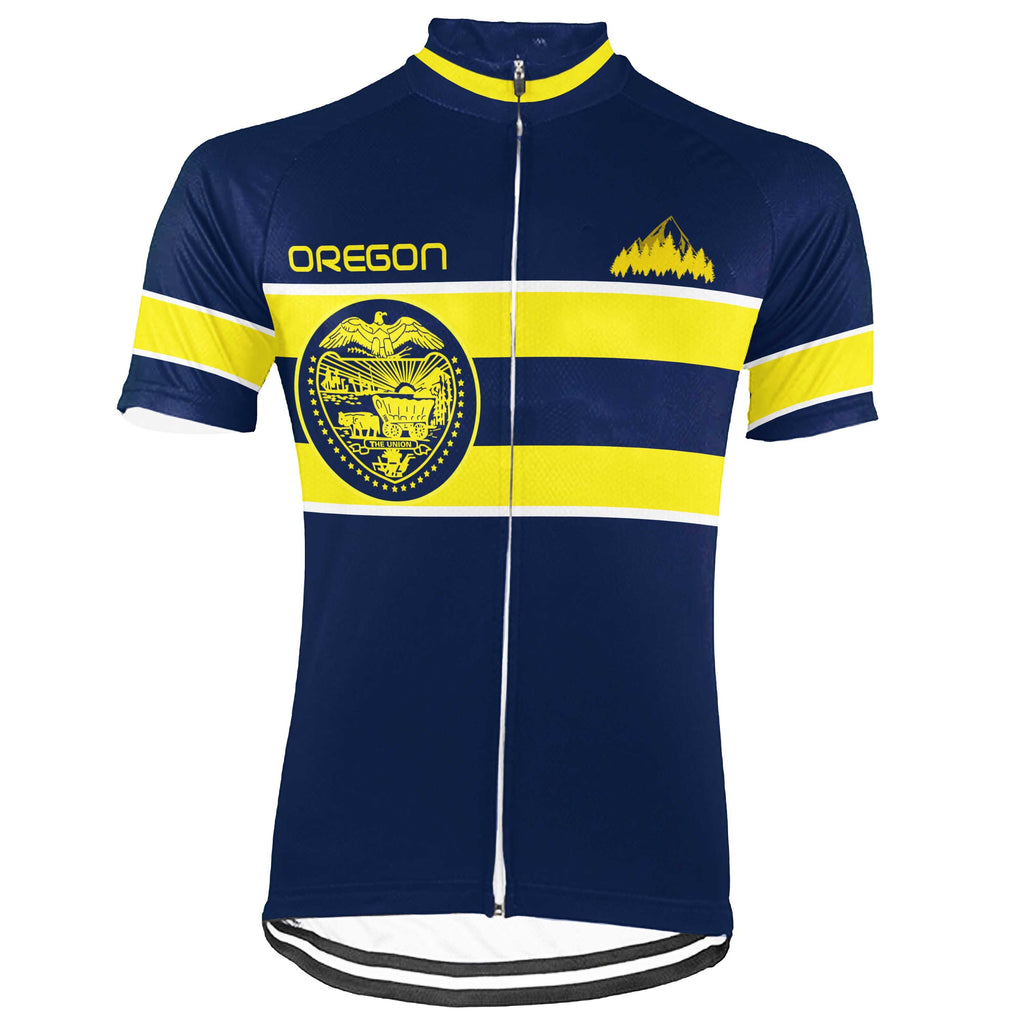 Oregon Short Sleeve Cycling Jersey for Men