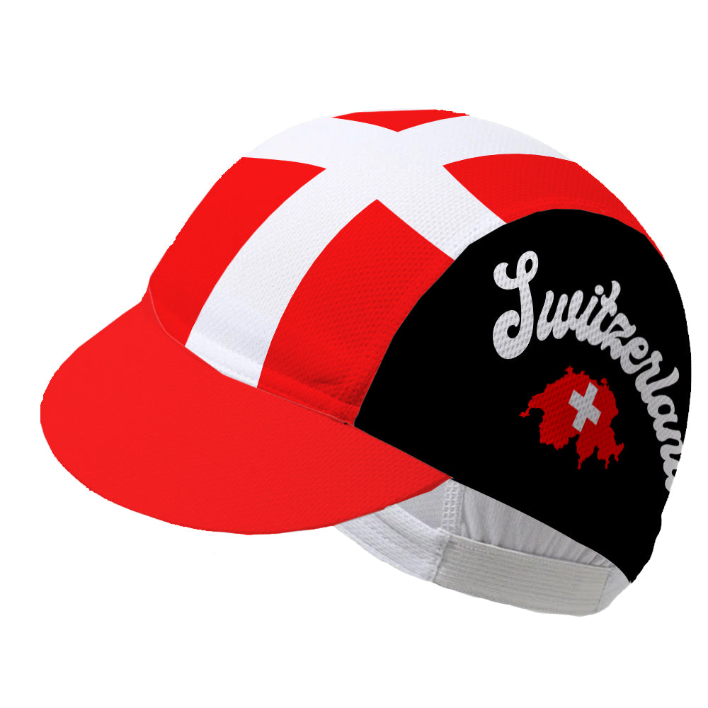 Switzerland Cycling Hat Cap Cycling Cap for Men and Women