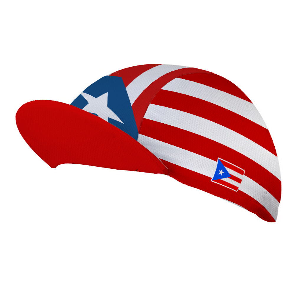 Puerto Rico Cycling Hat Cap Cycling Cap for Men and Women