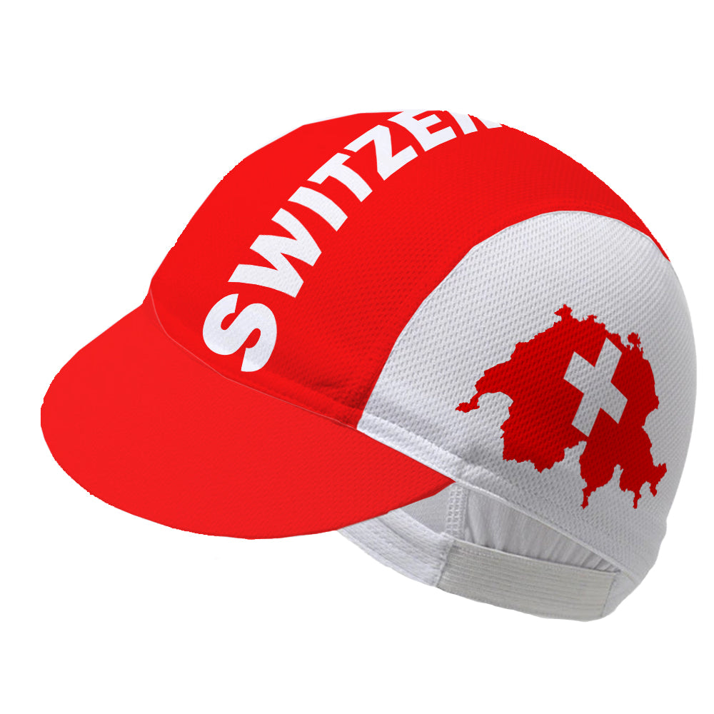 Switzerland Cycling Hat Cap Cycling Cap for Men and Women