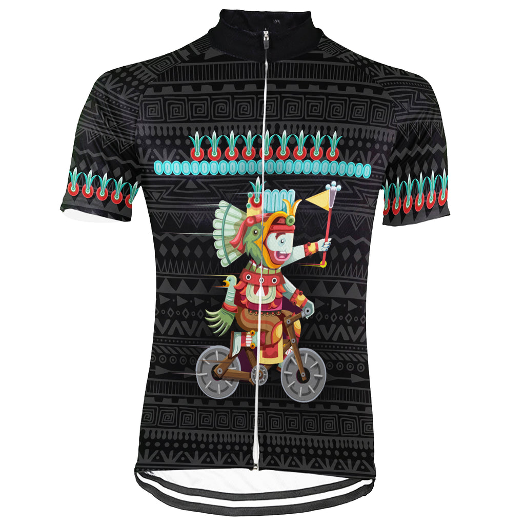 Personalized Mexico Short Sleeve Cycling Jersey for Men