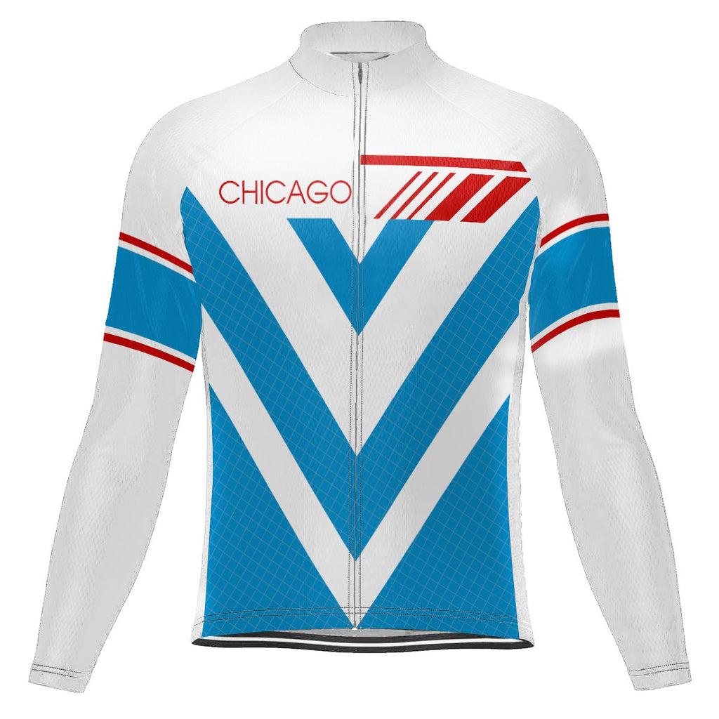 Chicago Long Sleeve Cycling Jersey for Men