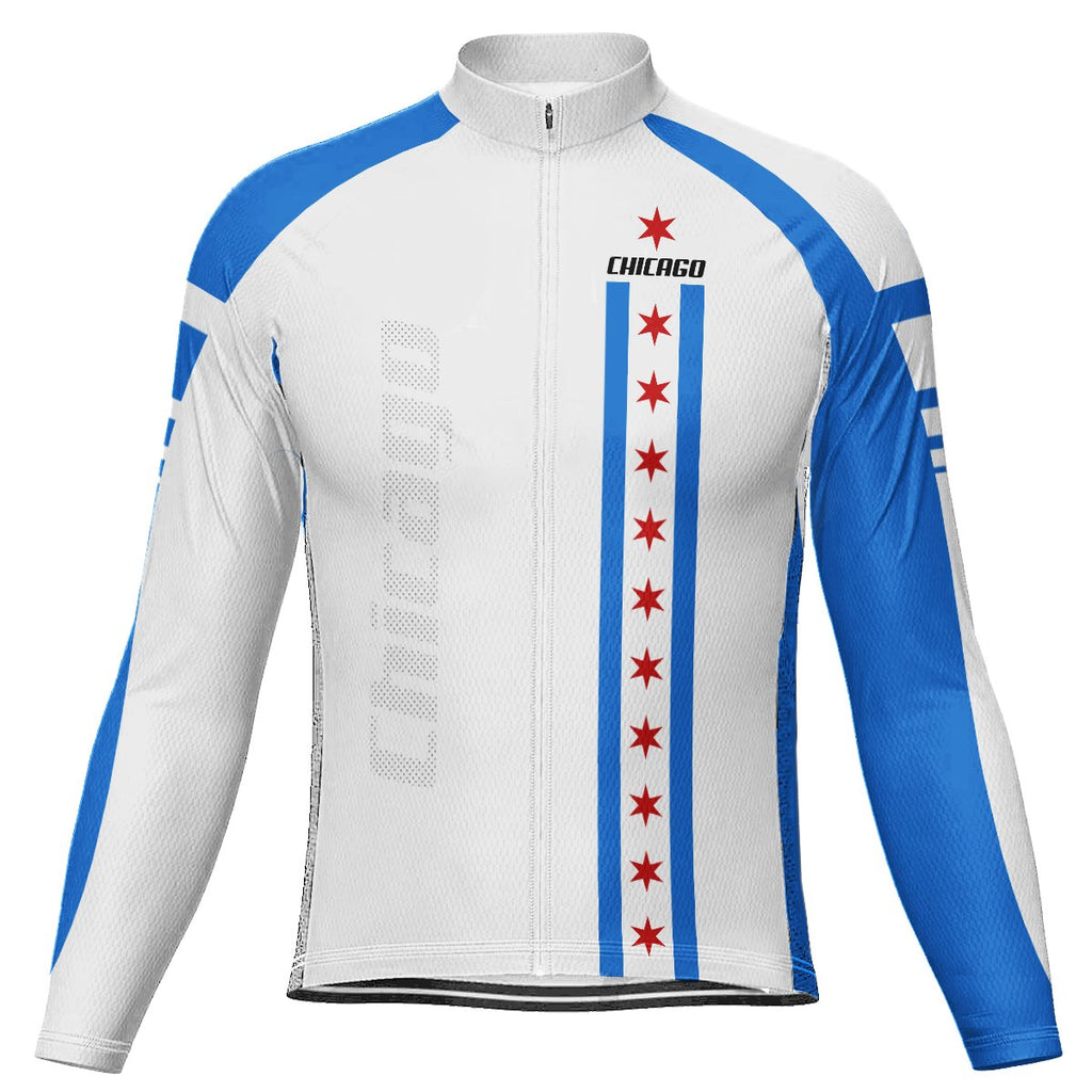 Chicago Long Sleeve Cycling Jersey for Men