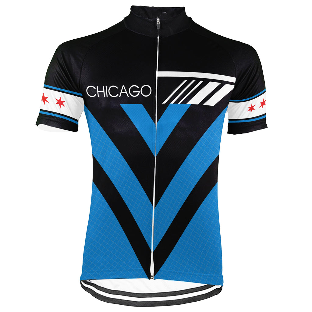 Chicago Short Sleeve Cycling Jersey for Men