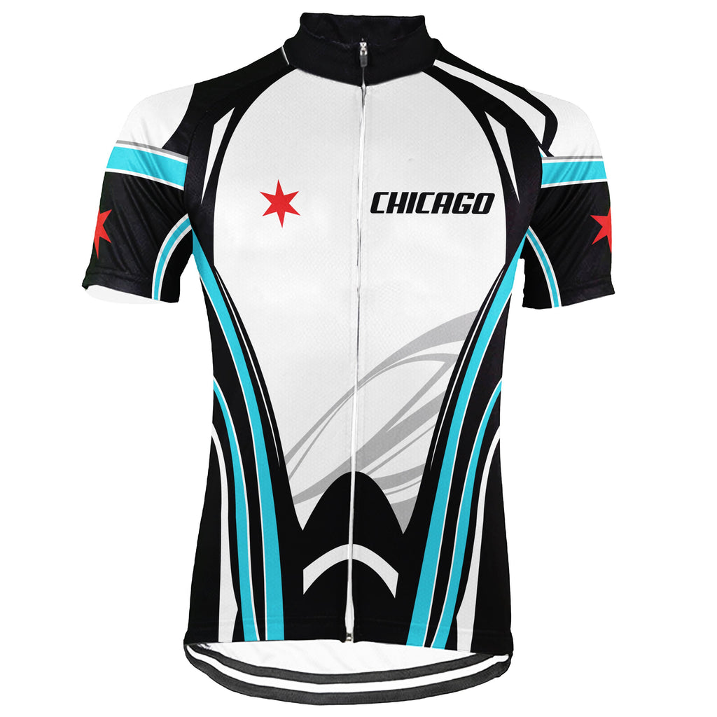 Chicago Short Sleeve Cycling Jersey for Men