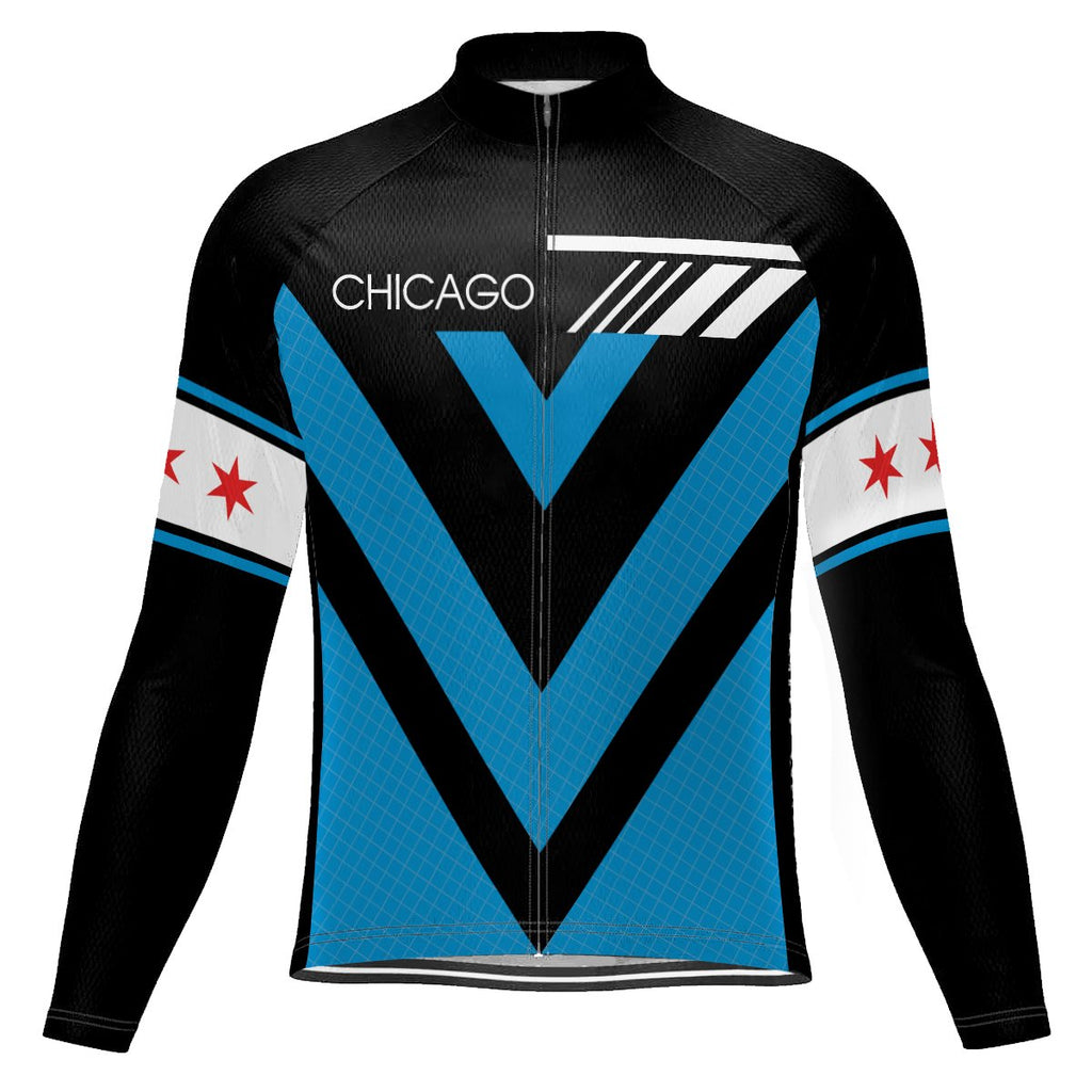 Chicago Long Sleeve Cycling Jersey for Men