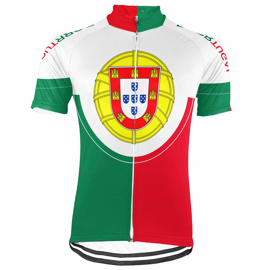 Portugal Short Sleeve Cycling Jersey for Men