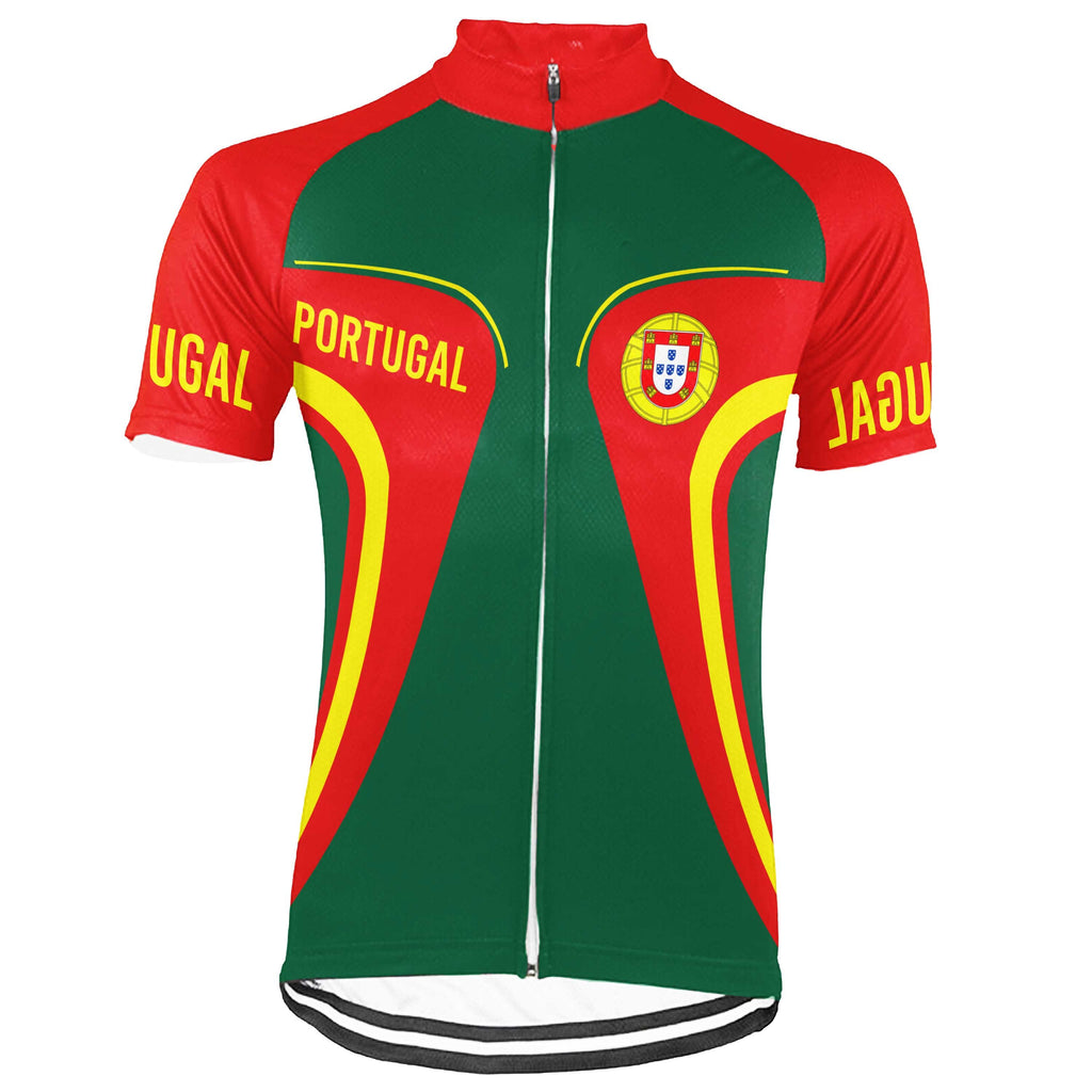 Portugal Short Sleeve Cycling Jersey for Men