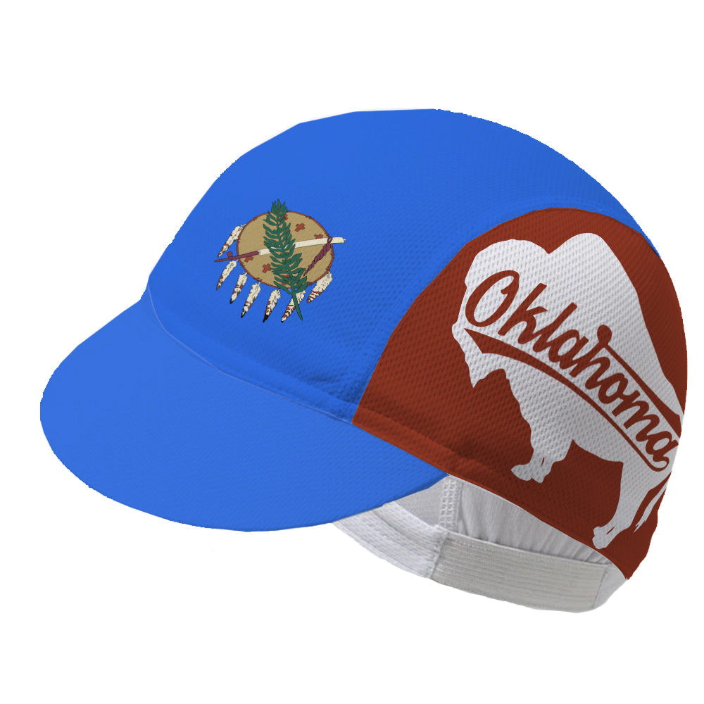 Oklahoma Cycling Hat Cap Cycling Cap for Men and Women