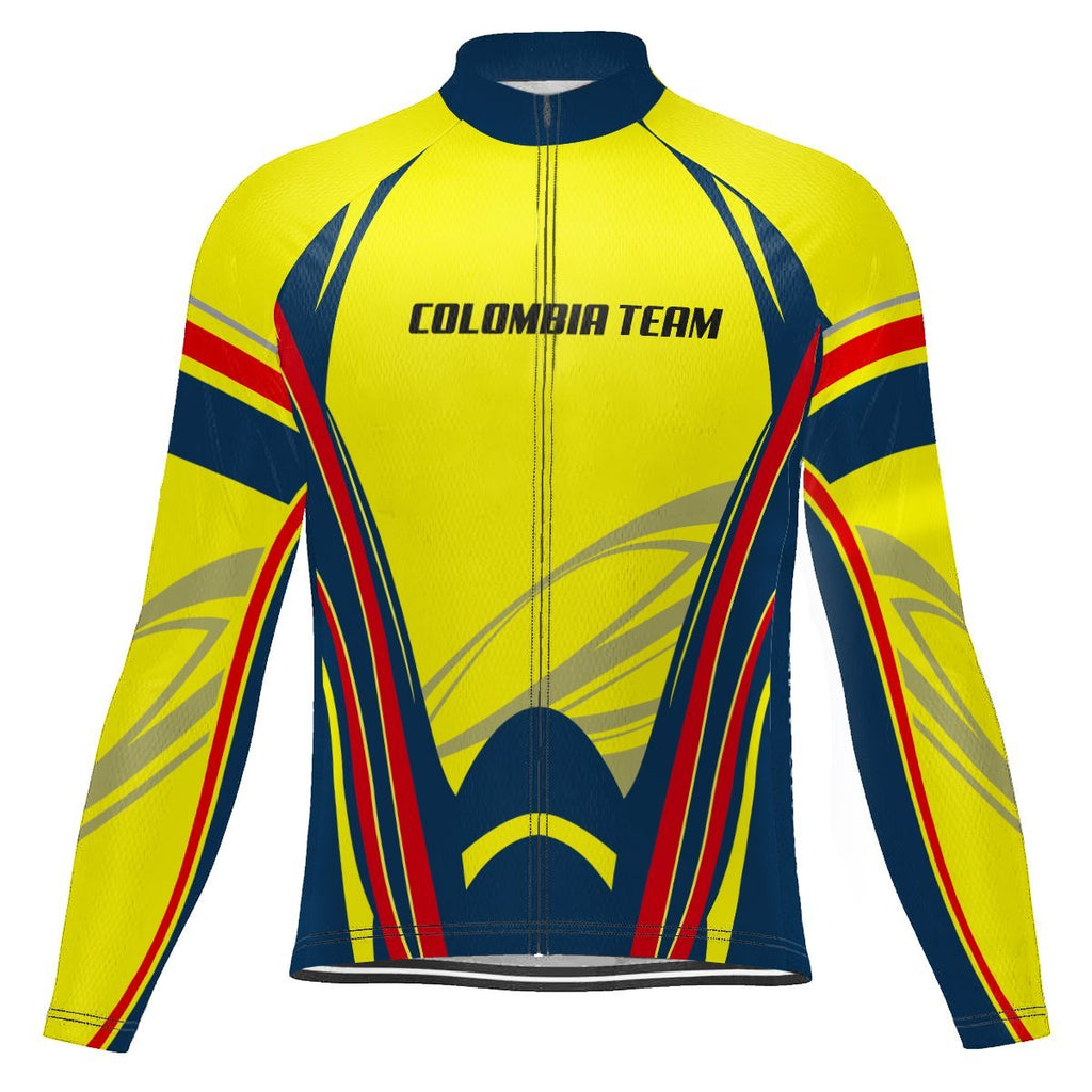 Colombian Long Sleeve Cycling Jersey for Men