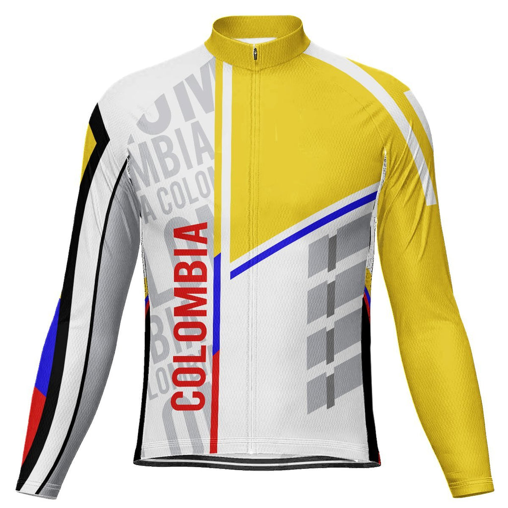 Colombian Long Sleeve Cycling Jersey for Men