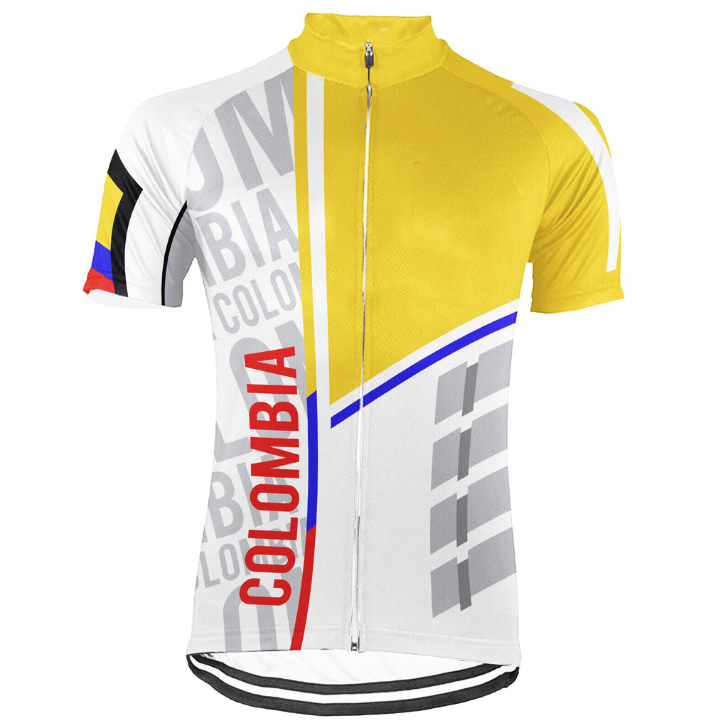 Colombian Short Sleeve Cycling Jersey for Men