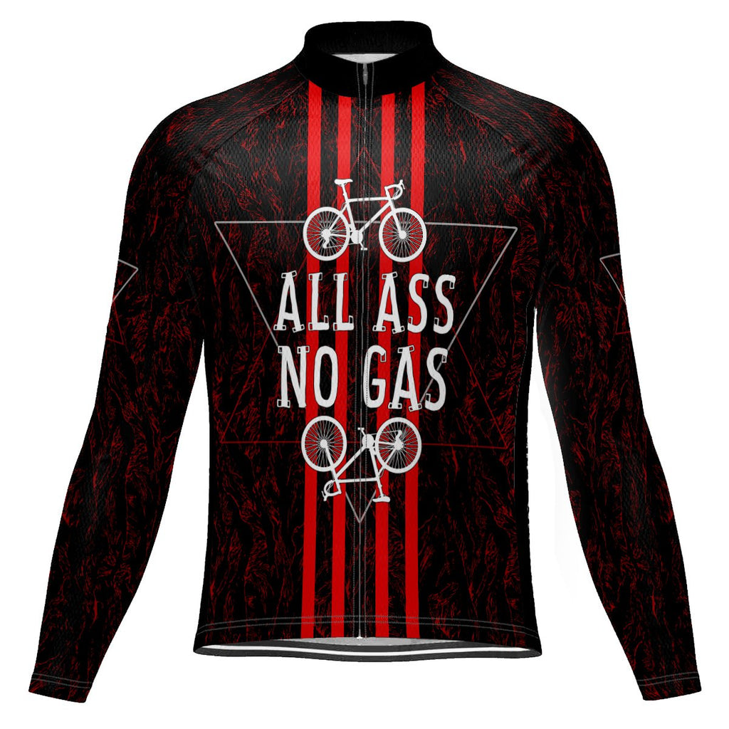 Funny Long Sleeve Cycling Jersey for Men
