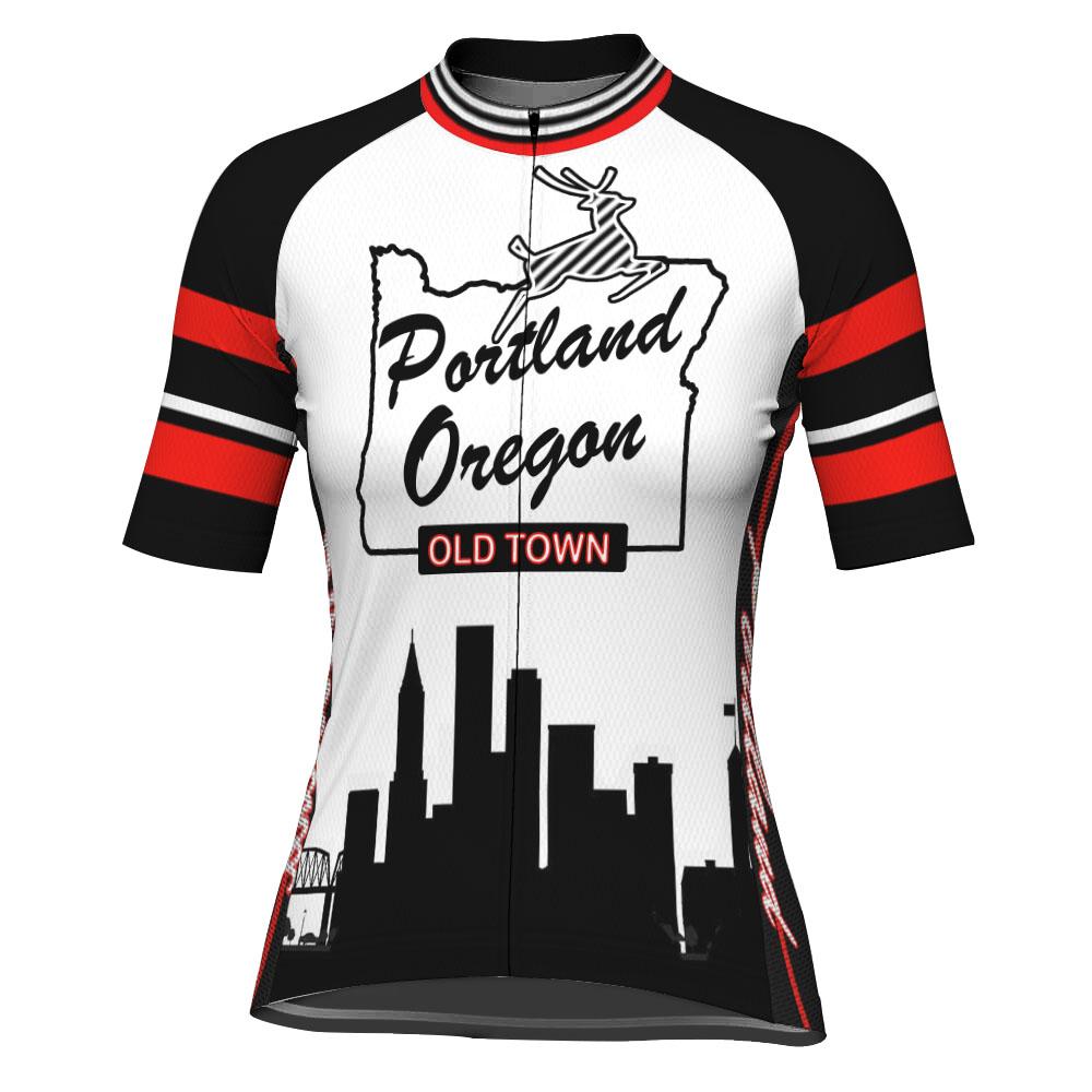 Oregon Short Sleeve Cycling Jersey for Women