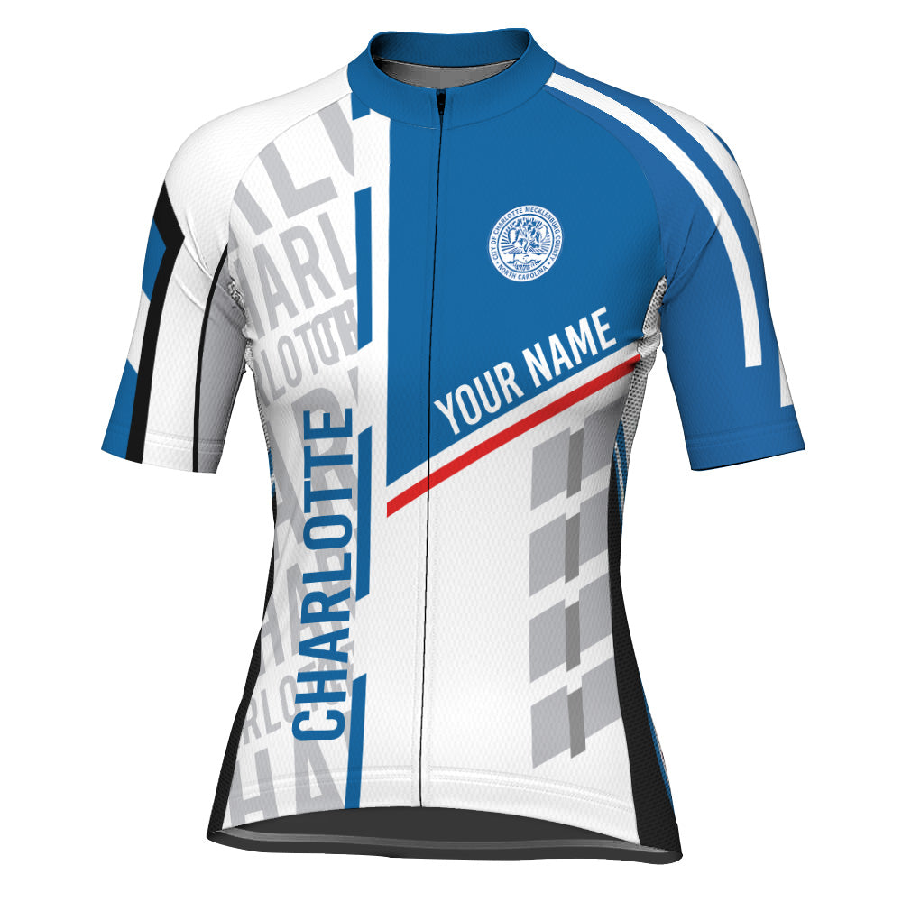Customized Charlotte Short Sleeve Cycling Jersey for Women