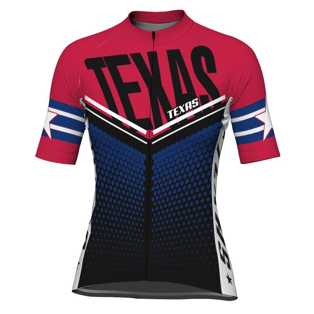 Texas Short Sleeve Cycling Jersey for Women