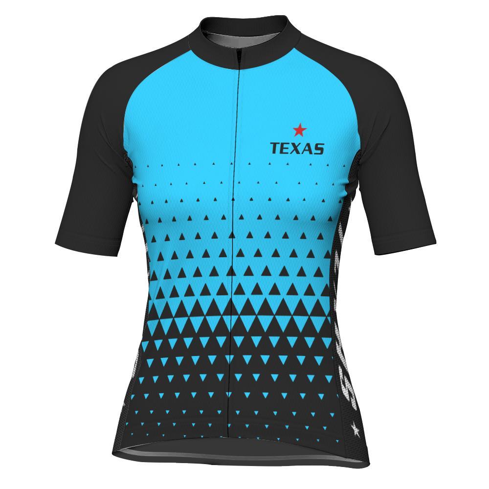 Texas Short Sleeve Cycling Jersey for Women