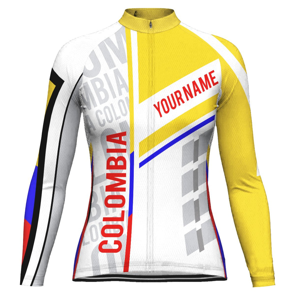 Customized Colombian Winter Thermal Fleece Long Sleeve For Women