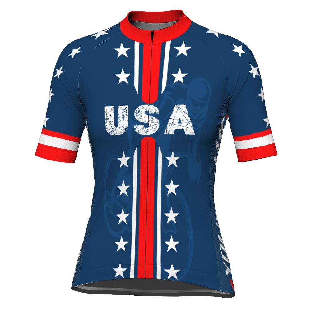 Customized Usa Winter Thermal Fleece Short Sleeve For Women