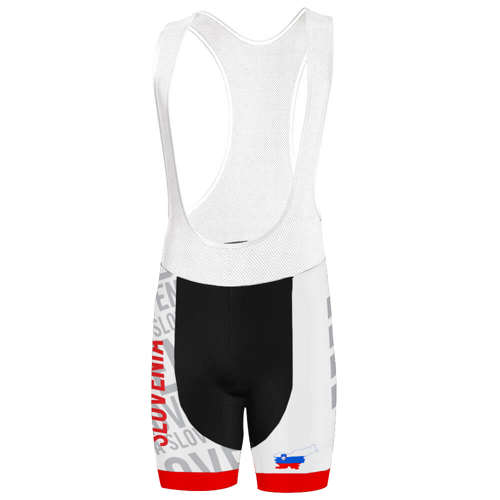 Unisex Slovenia Cycling Bib Shorts