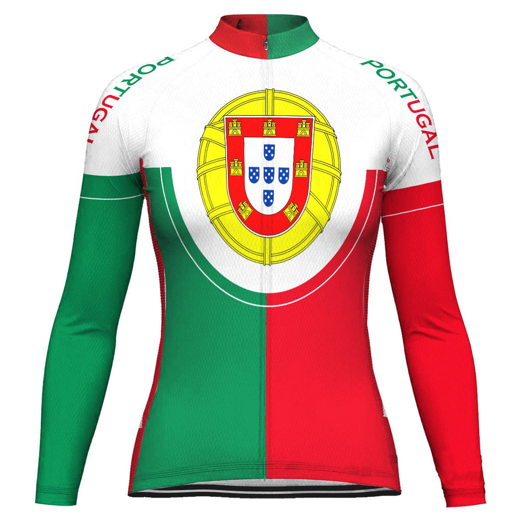 Customized Portugal Winter Thermal Fleece Long Sleeve For Women