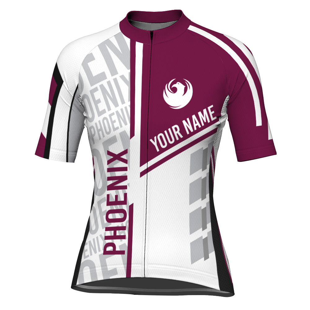 Customized Phoenix Short Sleeve Cycling Jersey for Women