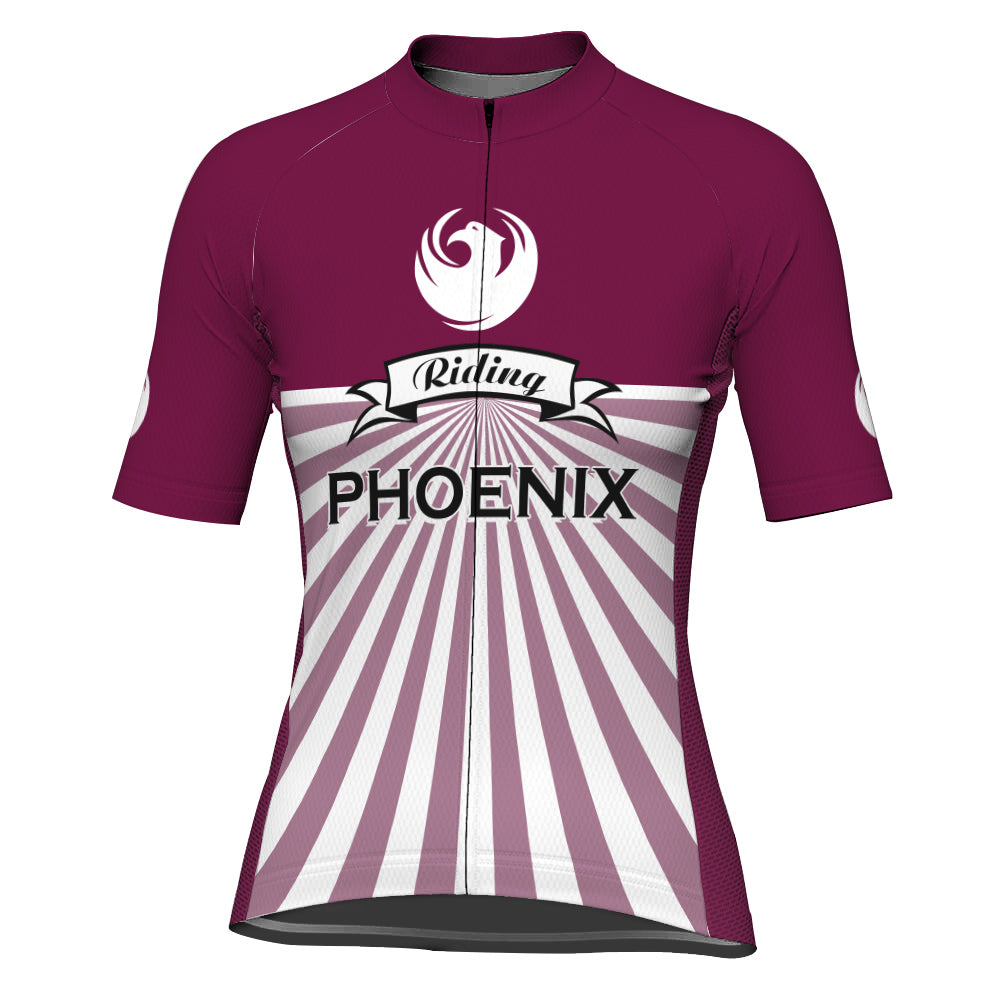Customized Phoenix Short Sleeve Cycling Jersey for Women