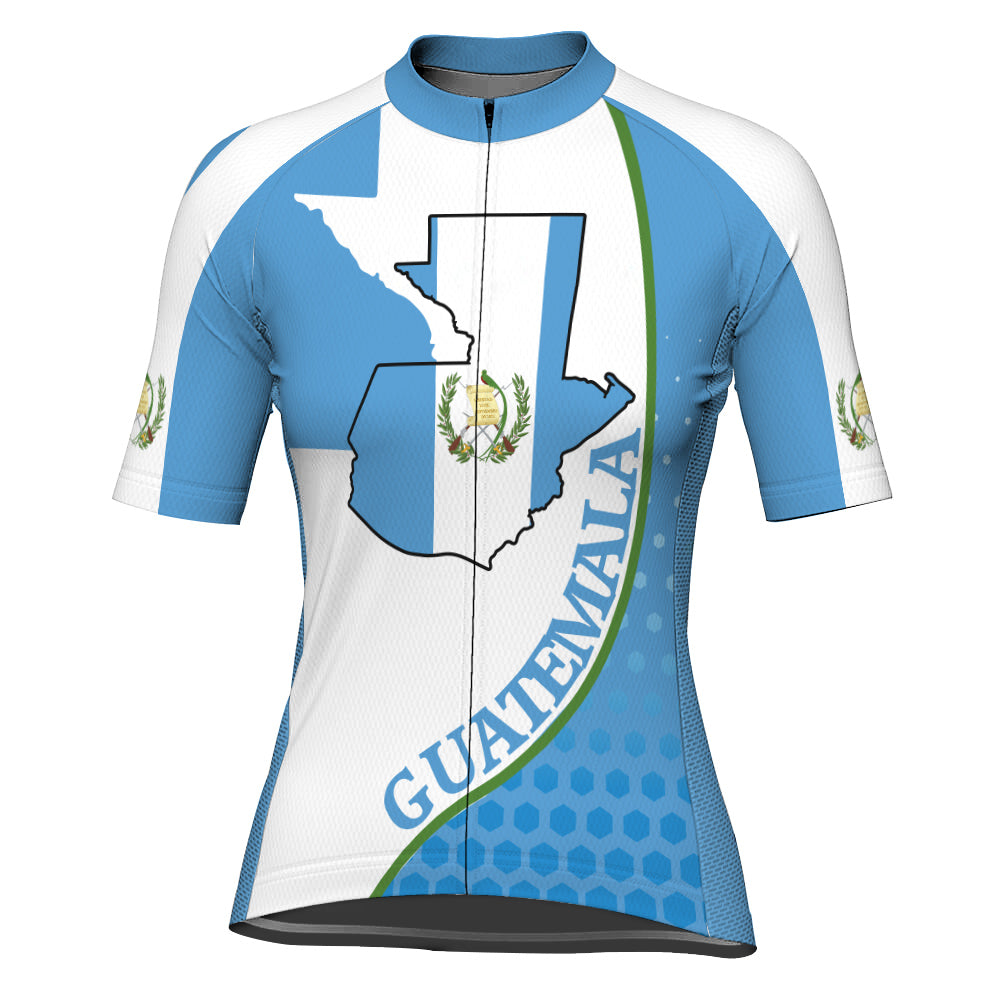 Customized Guatemala Short Sleeve Cycling Jersey for Women
