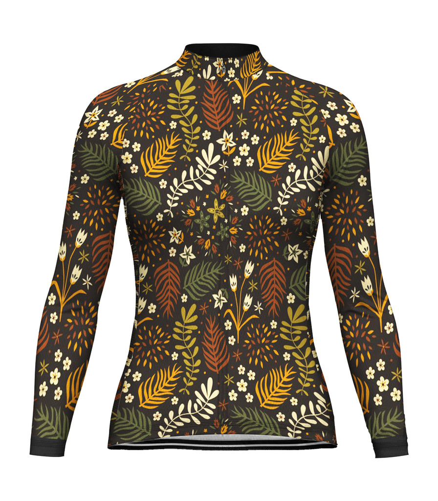 Colorful Long Sleeve Cycling Jersey for Women