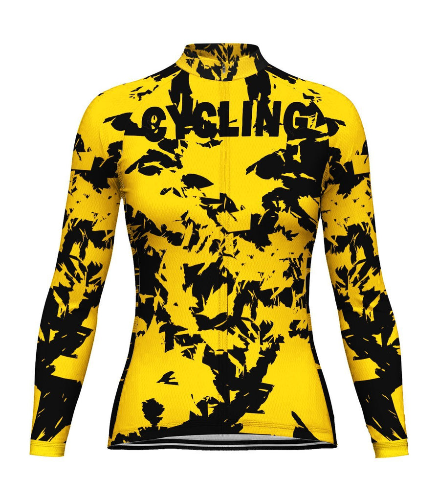 Crazy Long Sleeve Cycling Jersey for Women