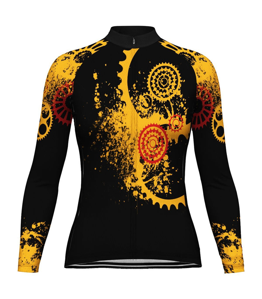 Crazy Long Sleeve Cycling Jersey for Women