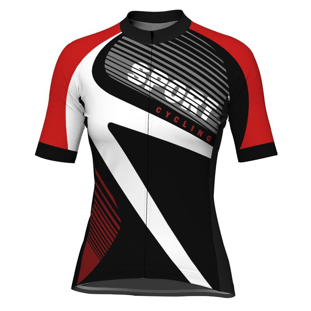 Crazy Short Sleeve Cycling Jersey for Women