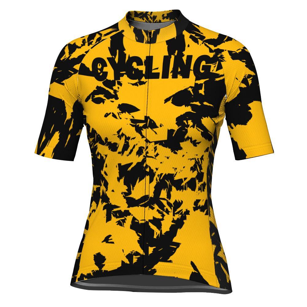 Crazy Short Sleeve Cycling Jersey for Women
