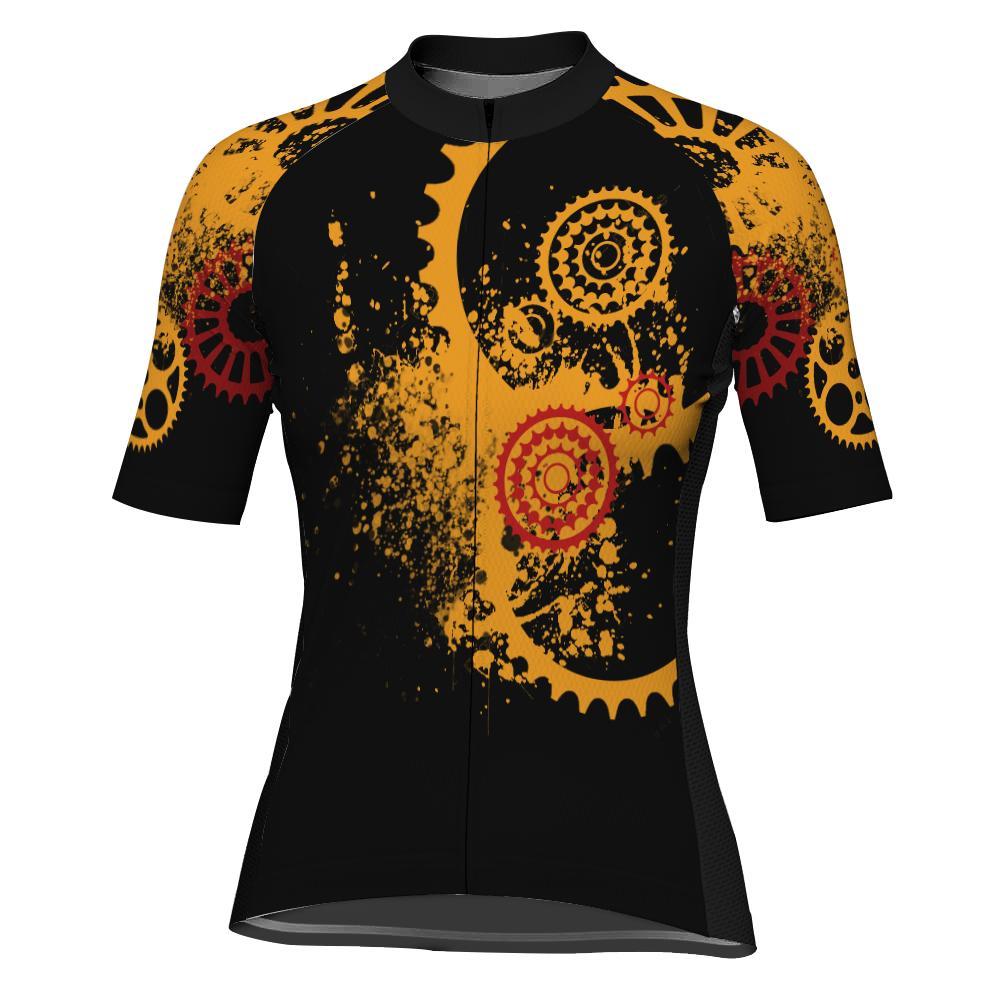 Crazy Short Sleeve Cycling Jersey for Women