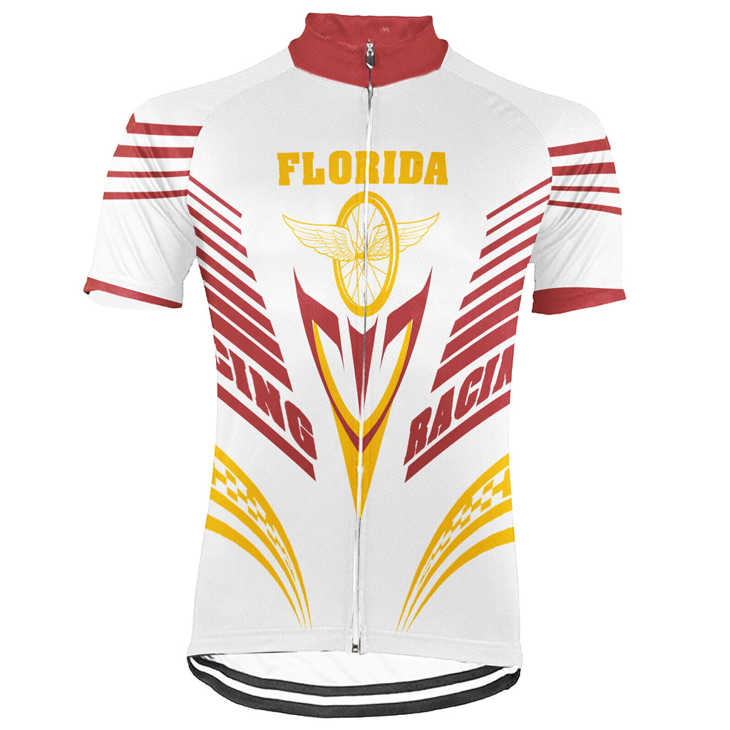 Florida Short Sleeve Cycling Jersey for Men
