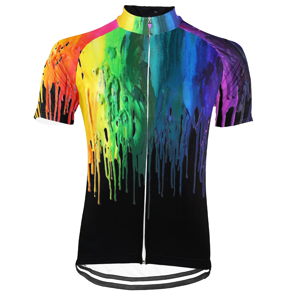 Galaxy Short Sleeve Cycling Jersey for Men