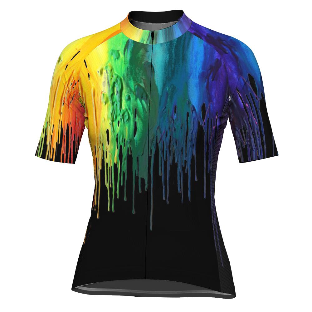 Galaxy Short Sleeve Cycling Jersey for Women